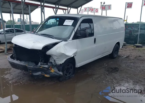 2008 Chevrolet Express Work Van z USA, uszkodzony, nr VIN 1GCFG15X981124176